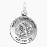 Saint Christopher Medallion Charm