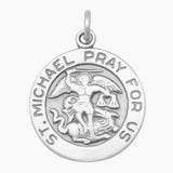 Saint Michael Pray For Us Charm