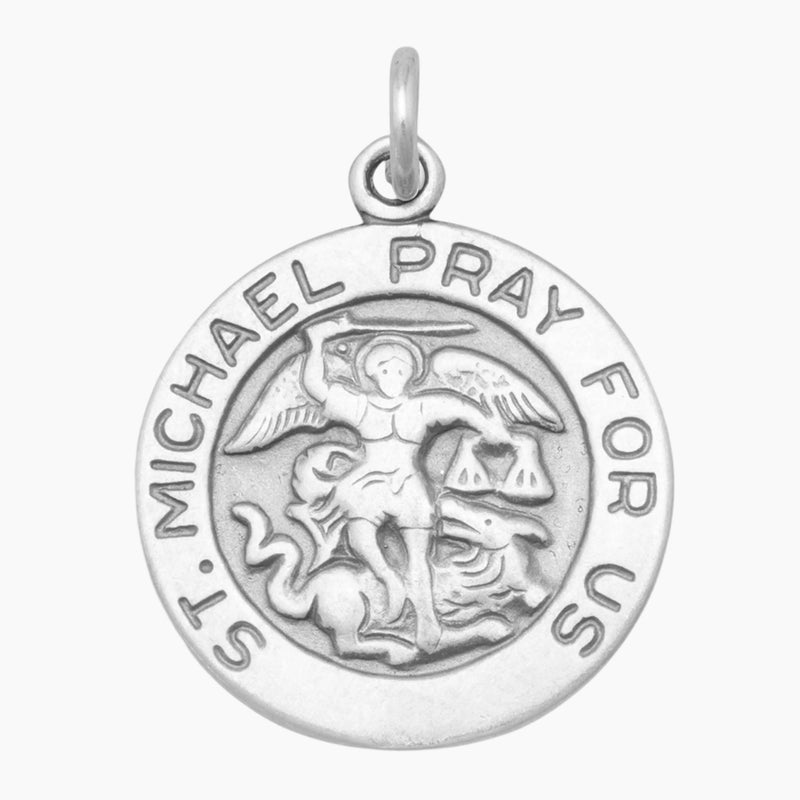 Saint Michael Pray For Us Charm