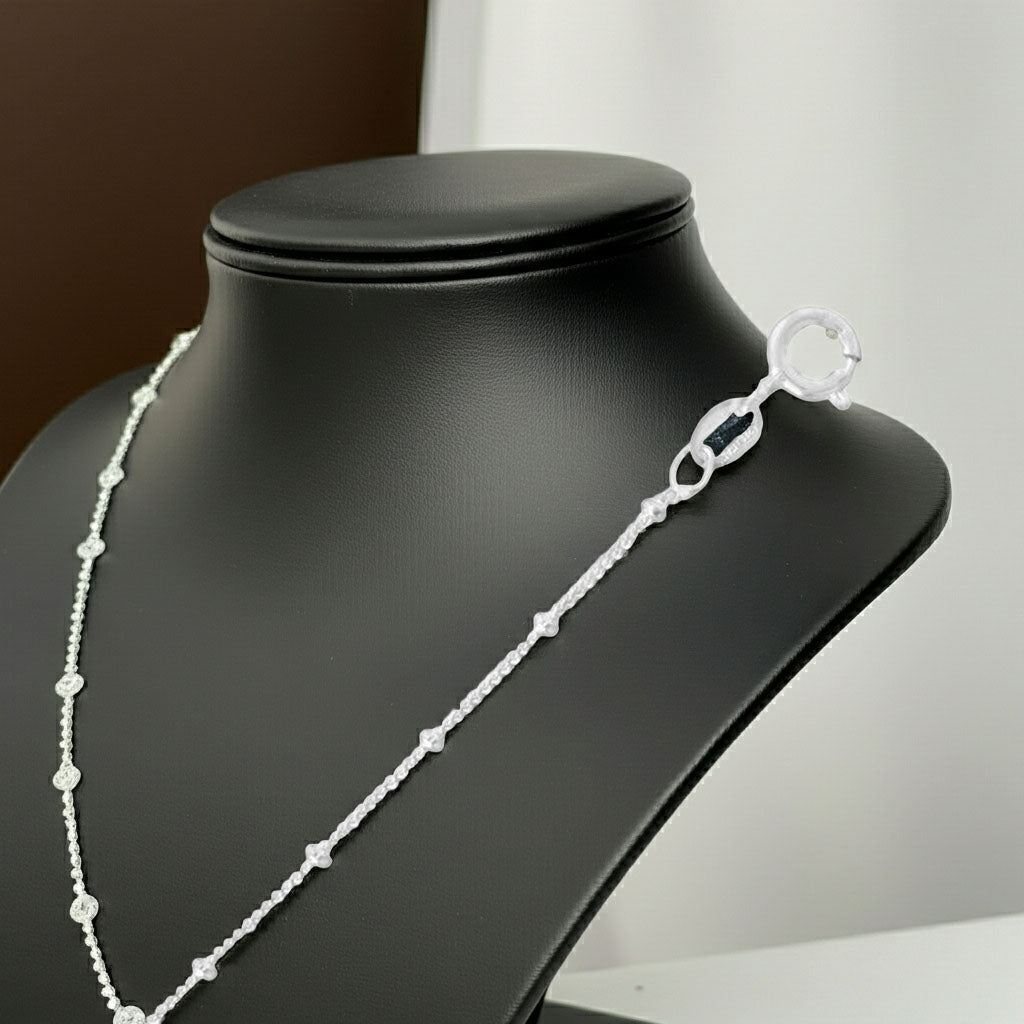 Satellite Chain - 1.5mm Clasp View
