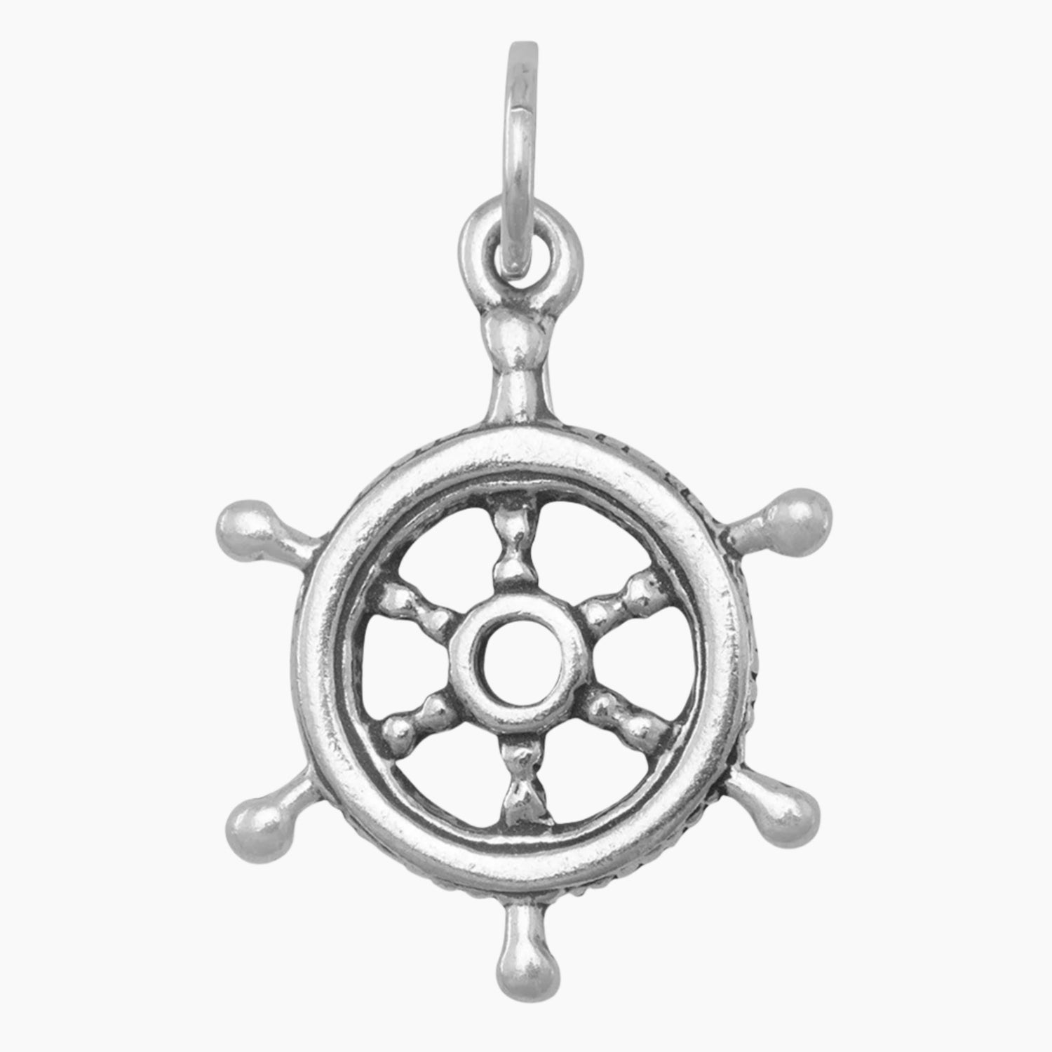 Ships Helm Charm