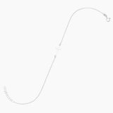 Sideways Cross Anklet