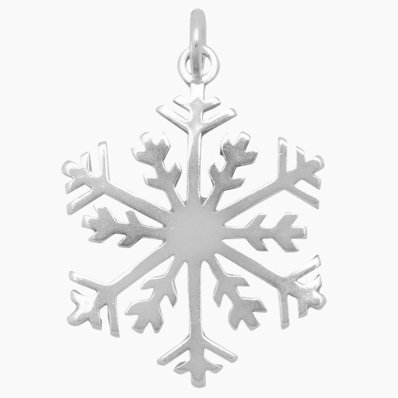 Silver Snowflake Pendant