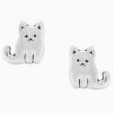 Sitting Kitty Stud Earrings