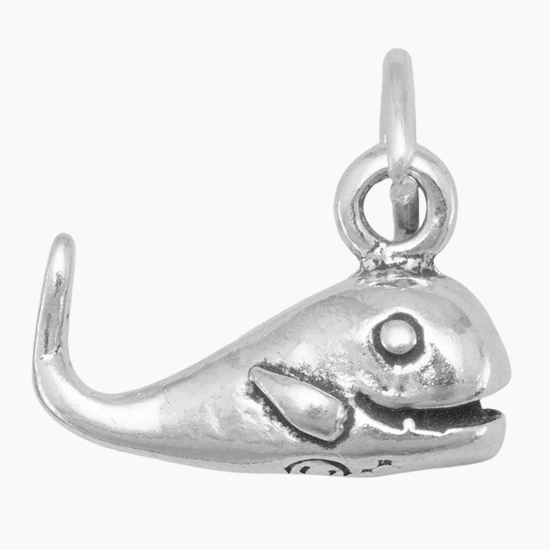 Smiling Whale Charm