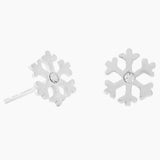 Snowflake Crystal Stud Earrings