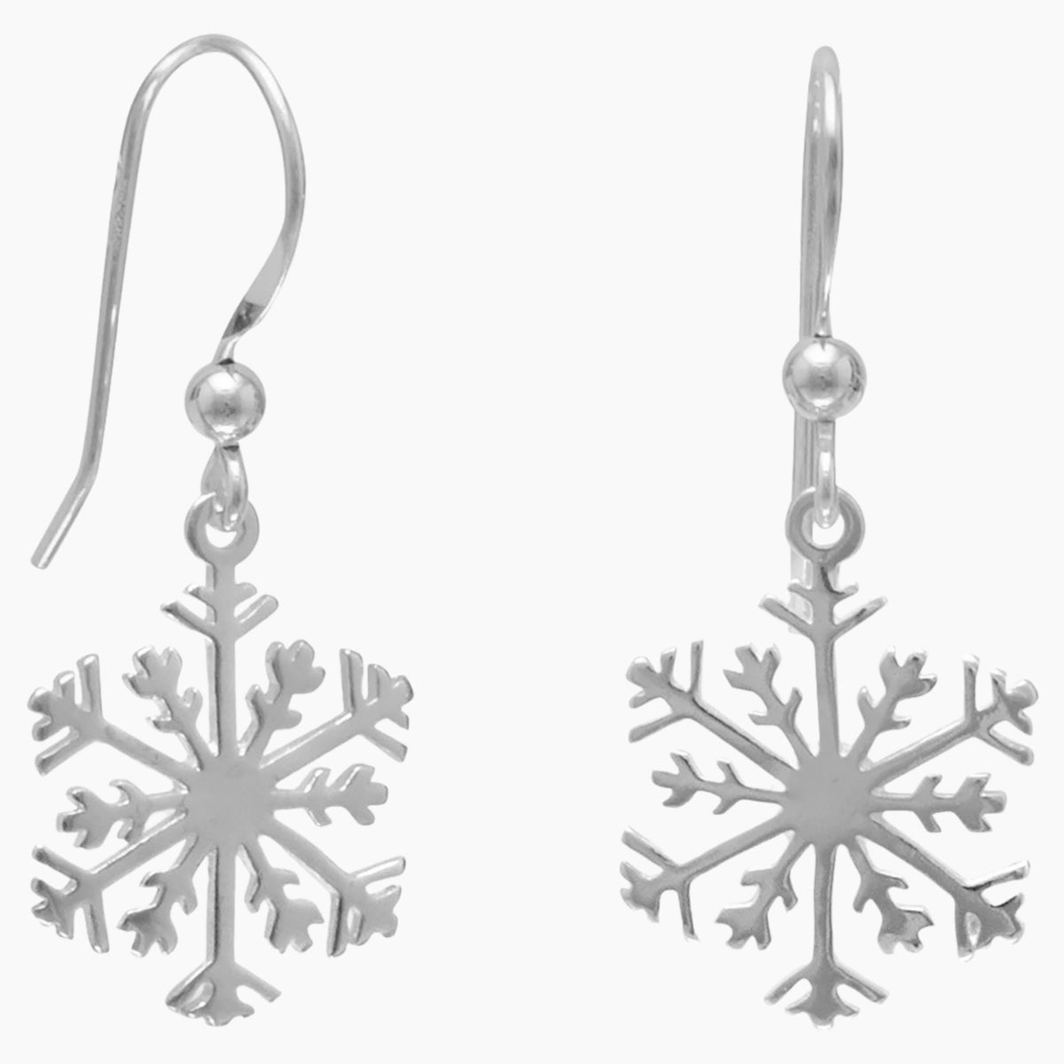 Snowflake Drop Earrings