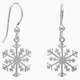 Snowflake Drop Earrings