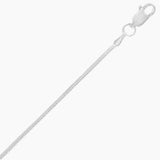 Square Snake Chain - 1.3mm