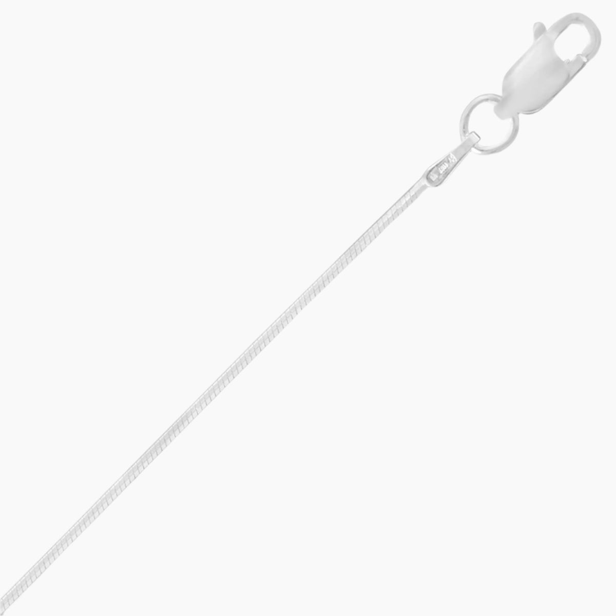 Square Snake Chain - 1mm