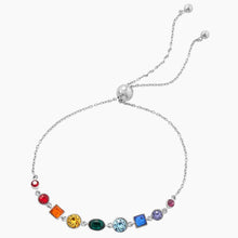 Swarovski Rainbow Crystal Bolo Bracelet