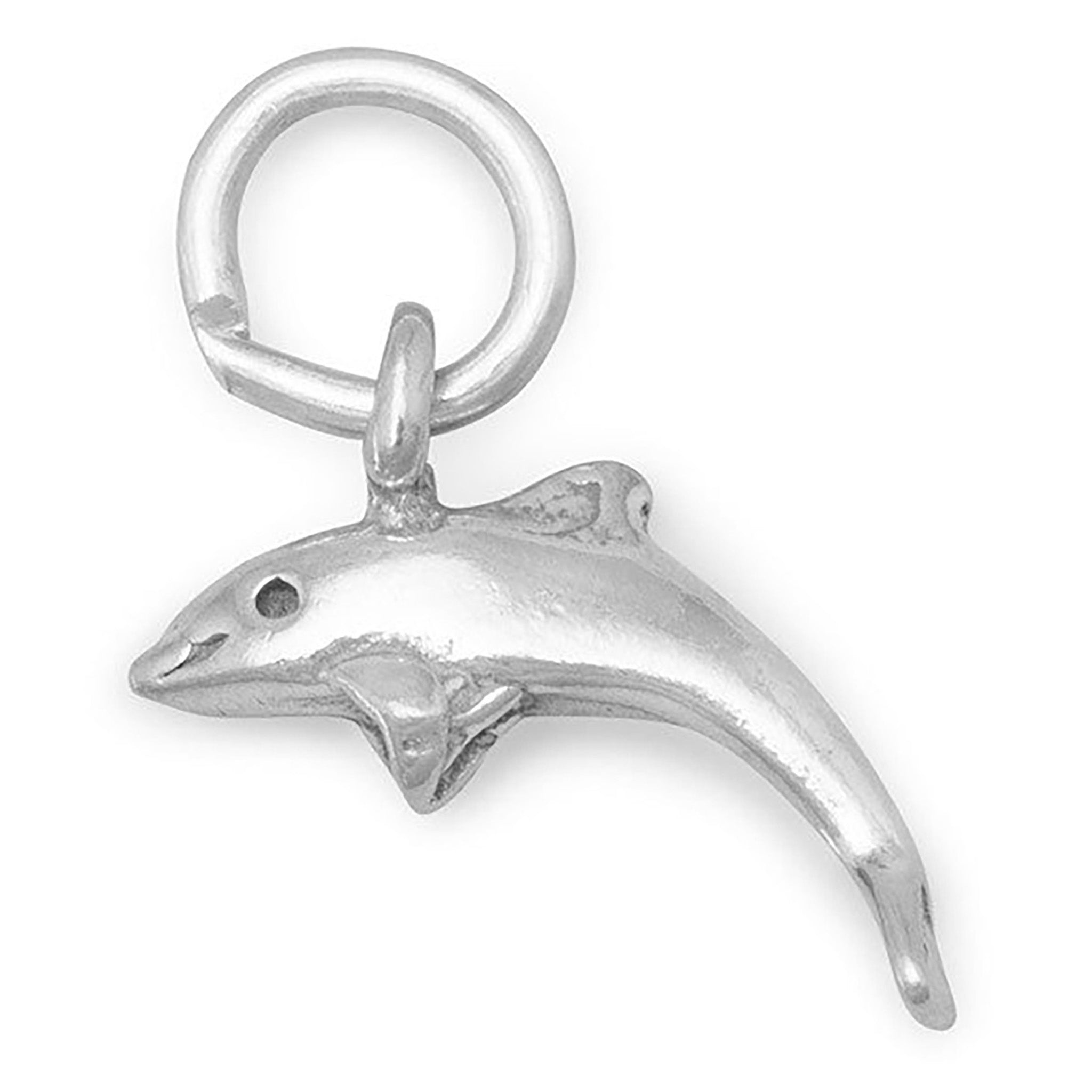 Swimming Dolphin Charm