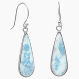 Tear Drop Larimar Earrings