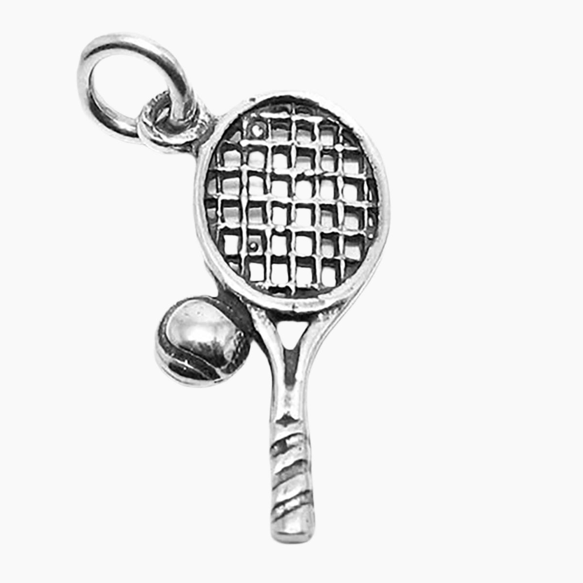Tennis Racket with Ball Charm
