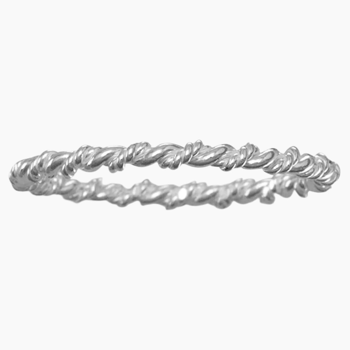 Thin Twist Band Ring