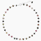 Tourmaline Bead Anklet