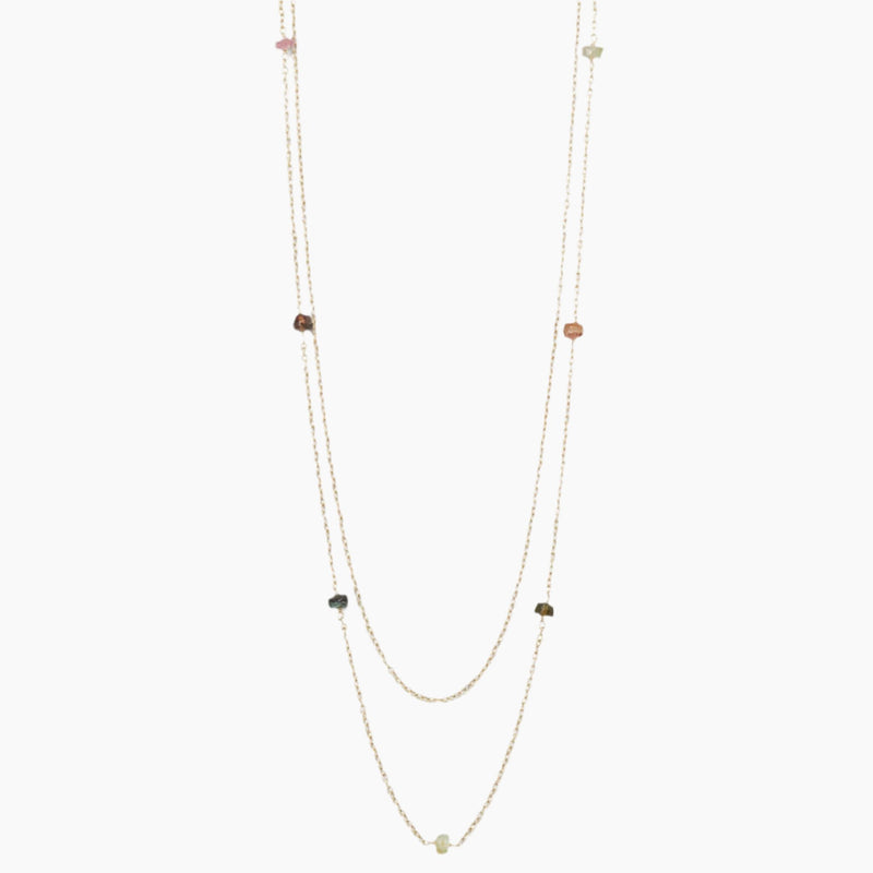 Tourmaline Bead Necklace