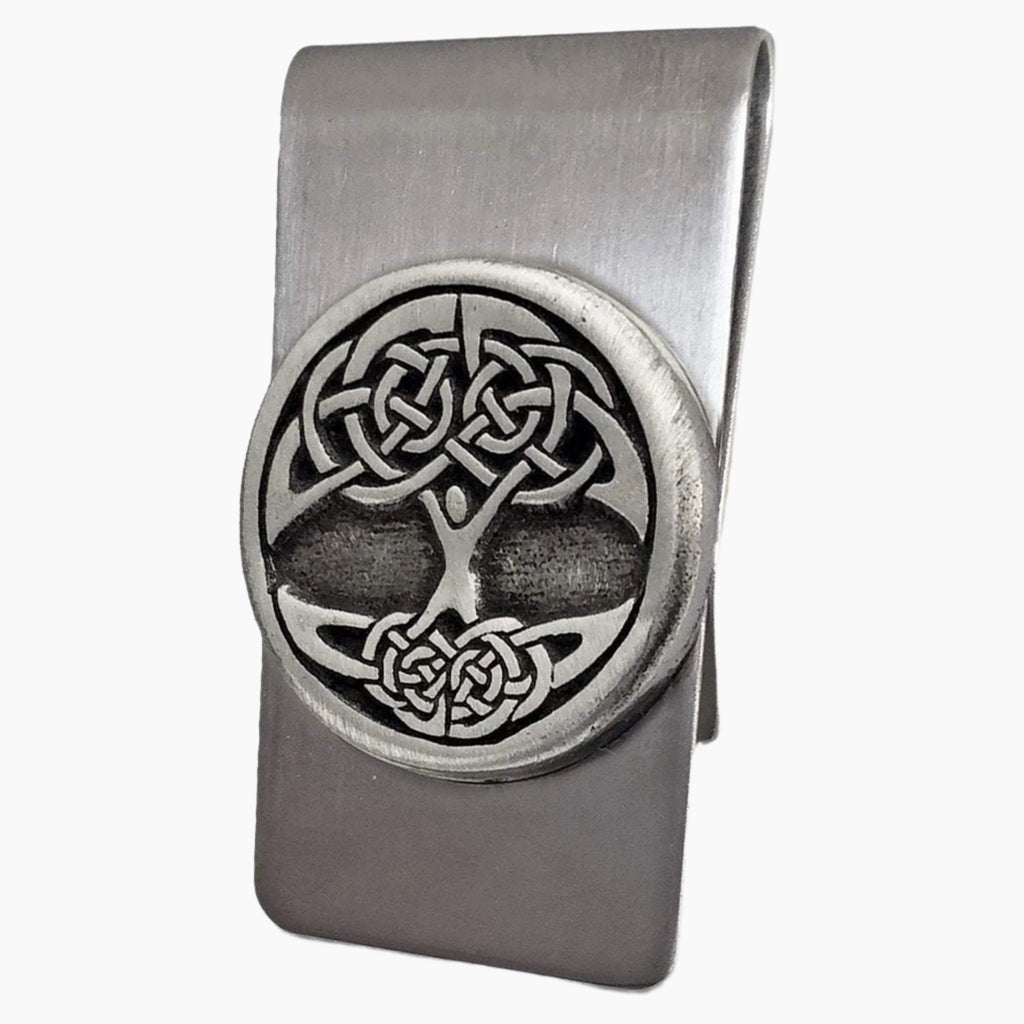 money clip tree Celtic Tree of Life Money Clip