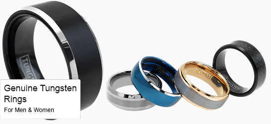 Shop Genuine Tungsten Rings