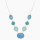 Turquoise and Chalcedony Necklace