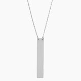 Vertical Drop Bar Necklace