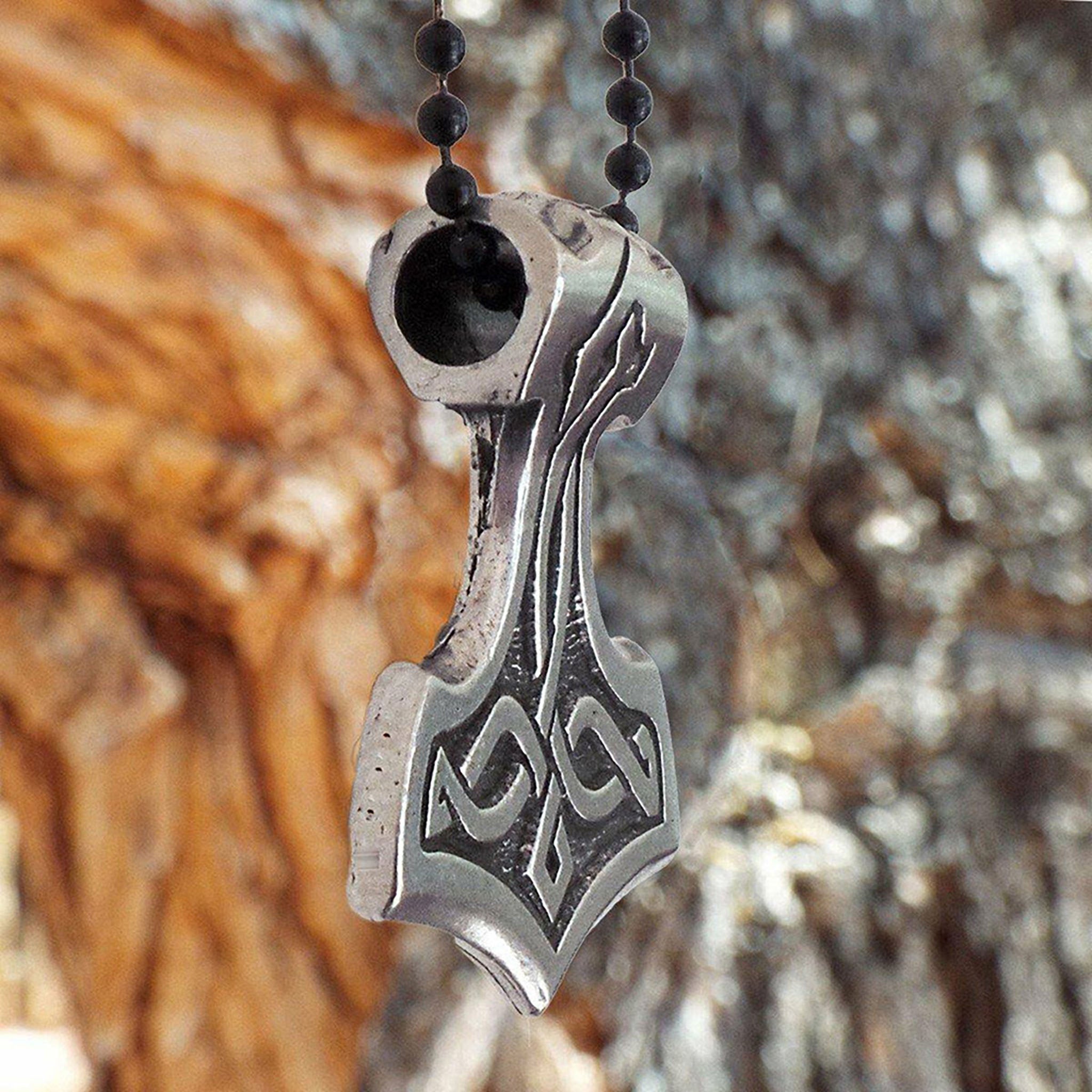 Viking Thor's Hammer Pendant Necklace Example