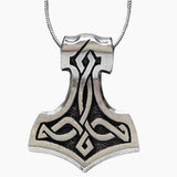 Viking Thor's Hammer Pendant Necklace