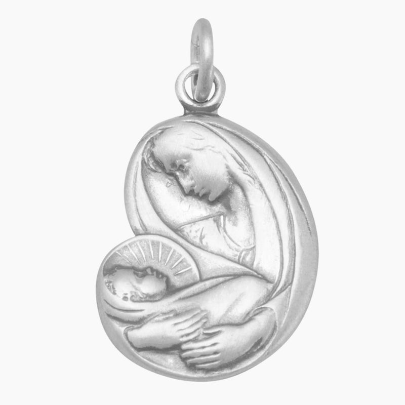 Virgin Mary with Jesus Charm