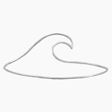 Wave Design Bangle Bracelet Reverse