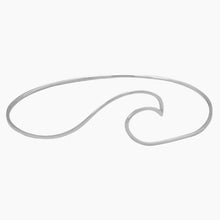 Wave Design Bangle Bracelet