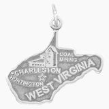 West Virginia State Charm