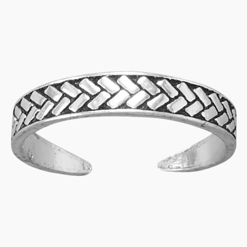 Wheat Design Toe Ring