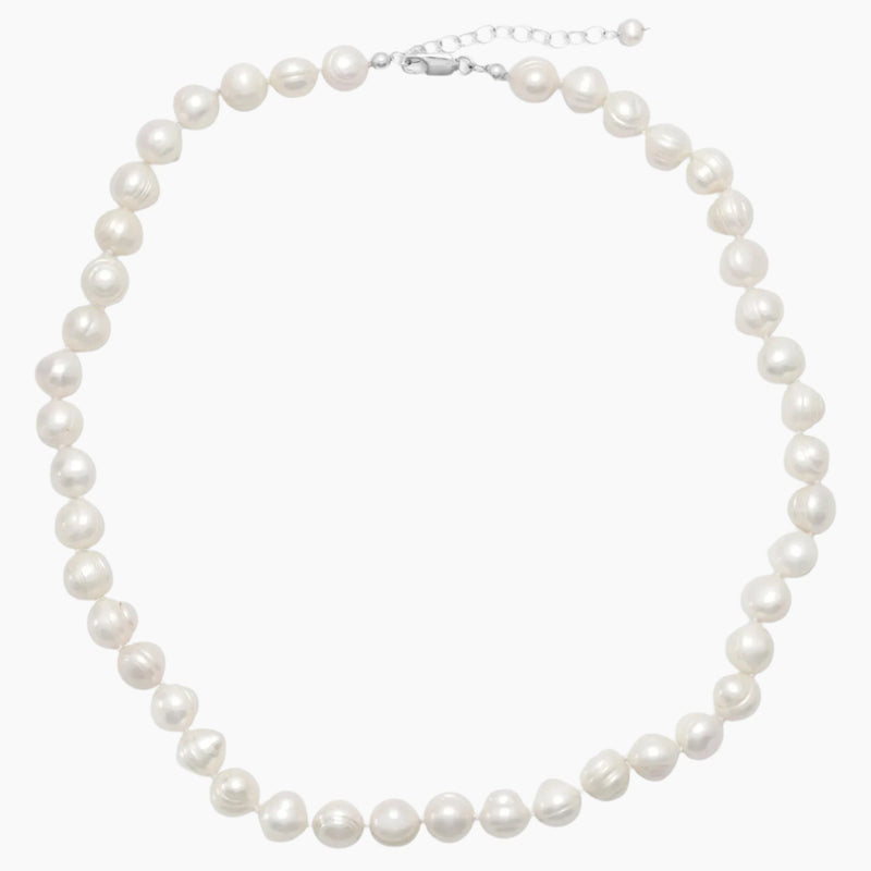 White Cultured Freshwater Pearl Necklace