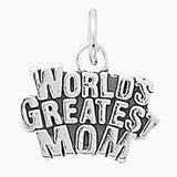 World's Greatest Mom Charm