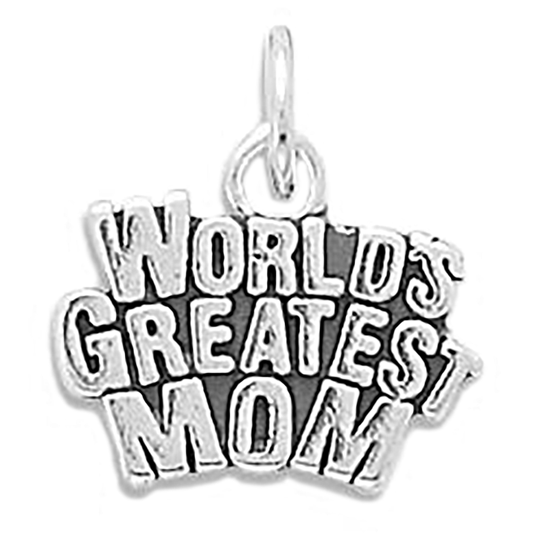 World's Greatest Mom Charm