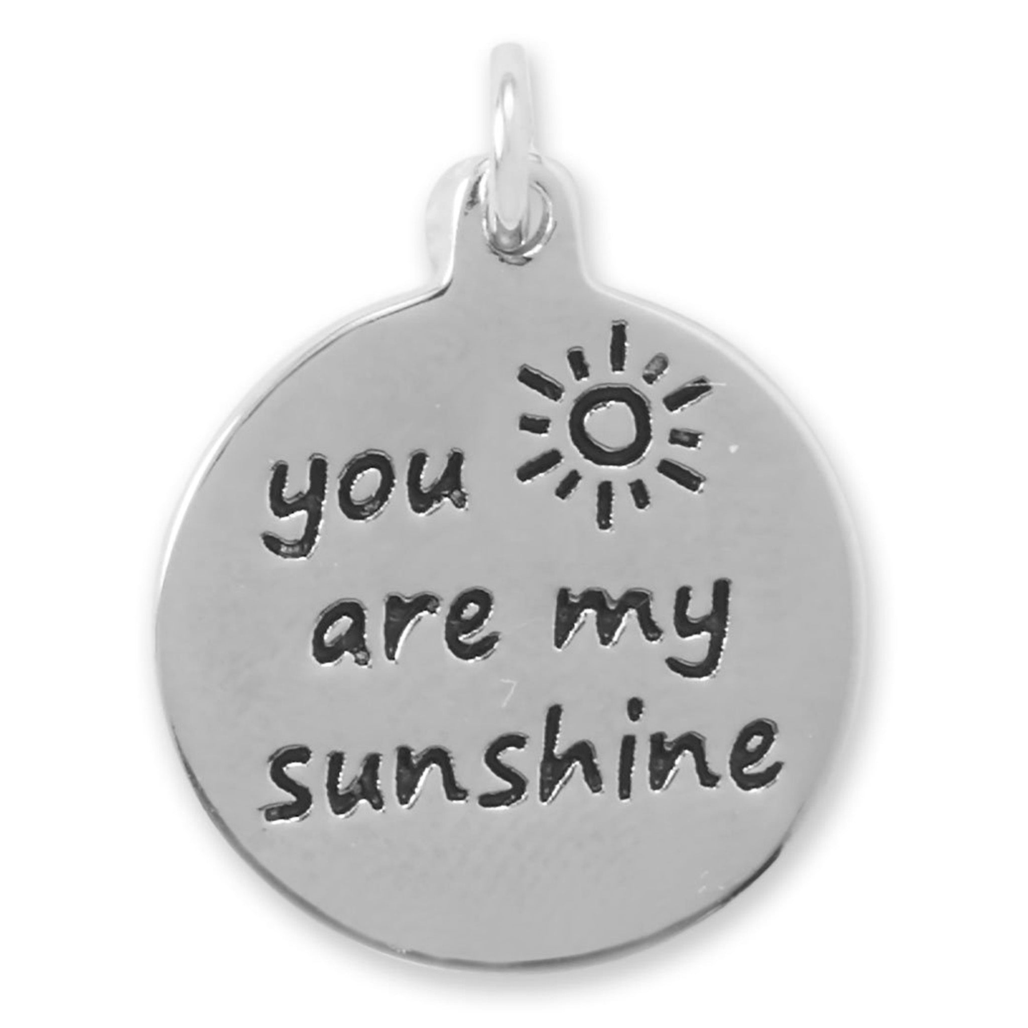 You Are My Sunshine Charm