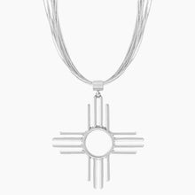 Zia Symbol Pendant on Chain