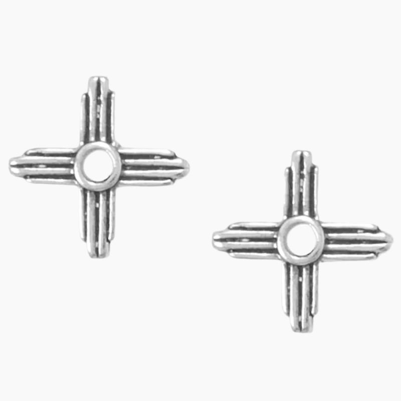Zia Symbol Stud Earrings