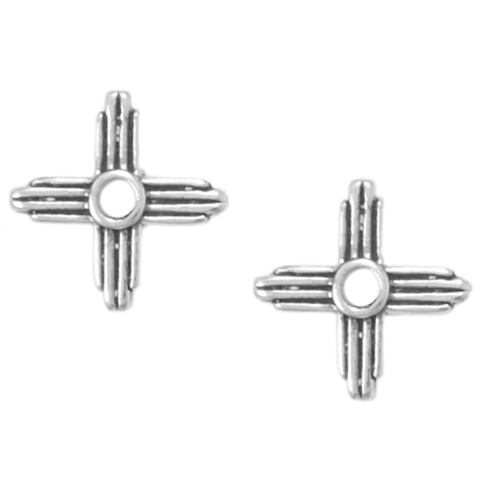 Zia Symbol Stud Earrings