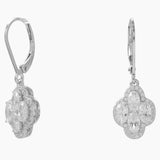 Zirconia Clover Design Earrings